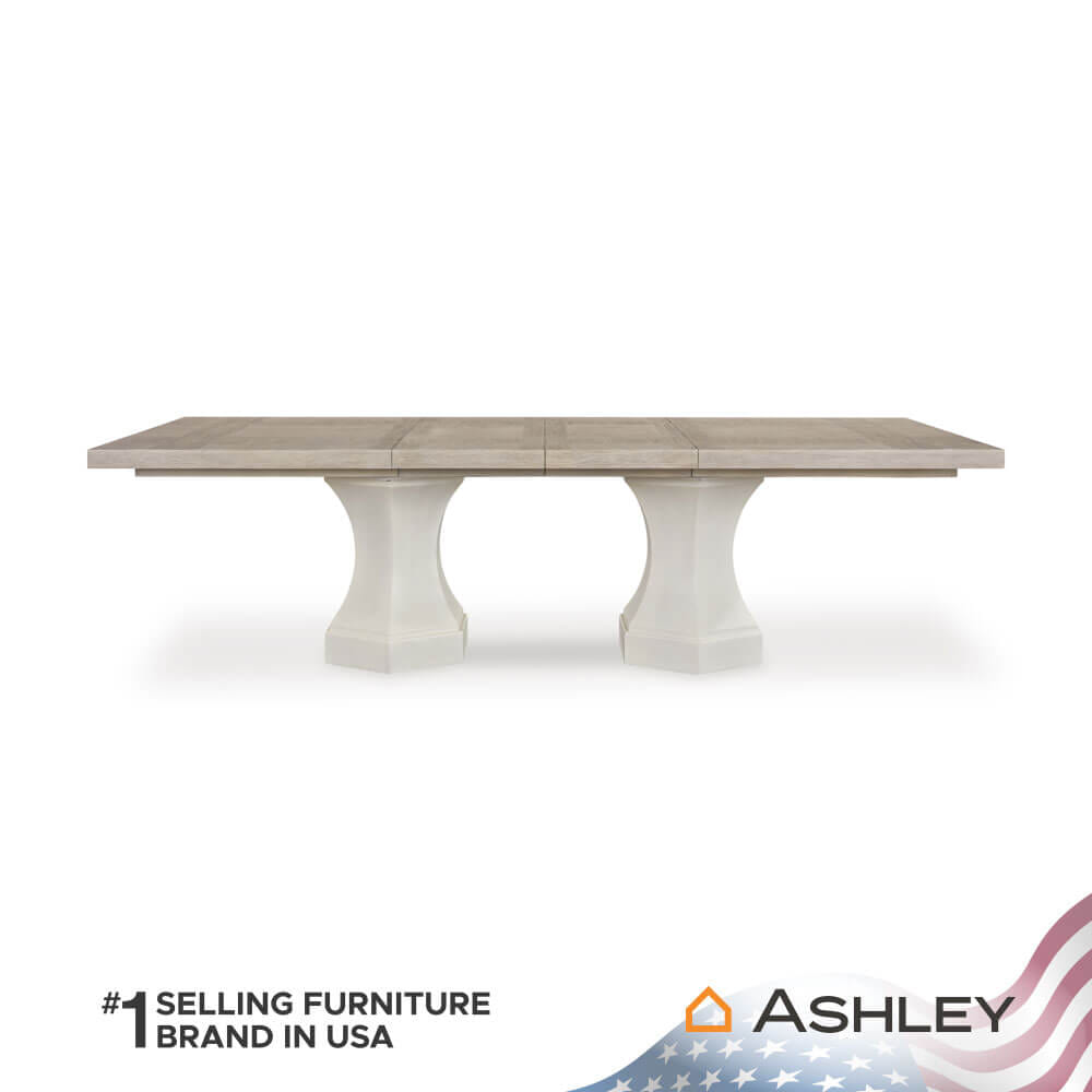 โต๊ะอาหาร ปรับขนาดได้ ASHLEY FURNITURE HOMESTORE รุ่น JORLAINA/182-274 สีไม้ธรรมชาติ