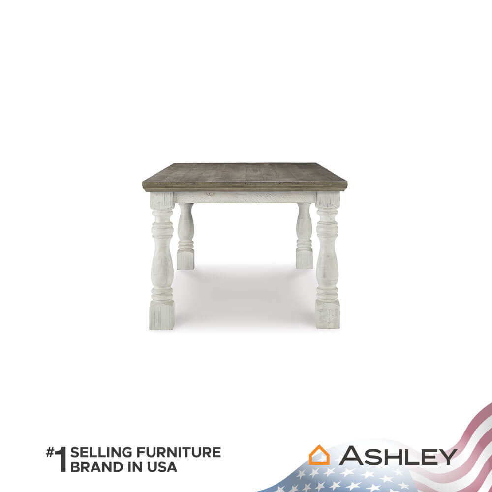 โต๊ะอาหาร ASHLEY FURNITURE HOMESTORE รุ่น HAVALANCE/213 สีขาววินเทจ
