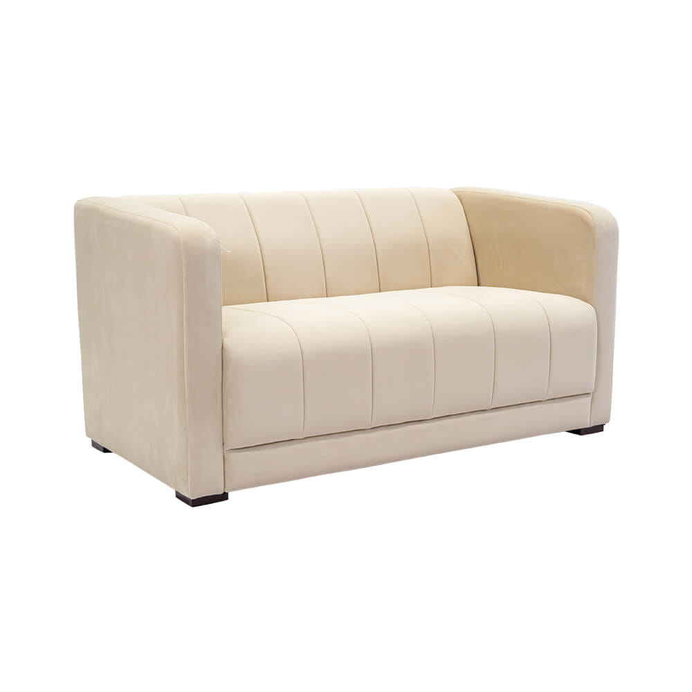 โซฟา 2 ที่นั่ง RINA HEY รุ่น MALIZA/2 สีเบจผ้ากำมะหยี่_2