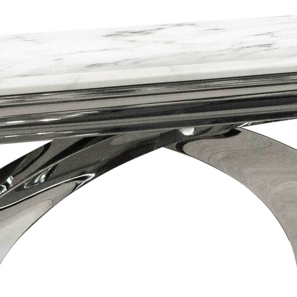 โต๊ะคอนโซล CHIC REPUBLIC รุ่น MENDIOLA-CH/140 MARBLE สีขาว_3