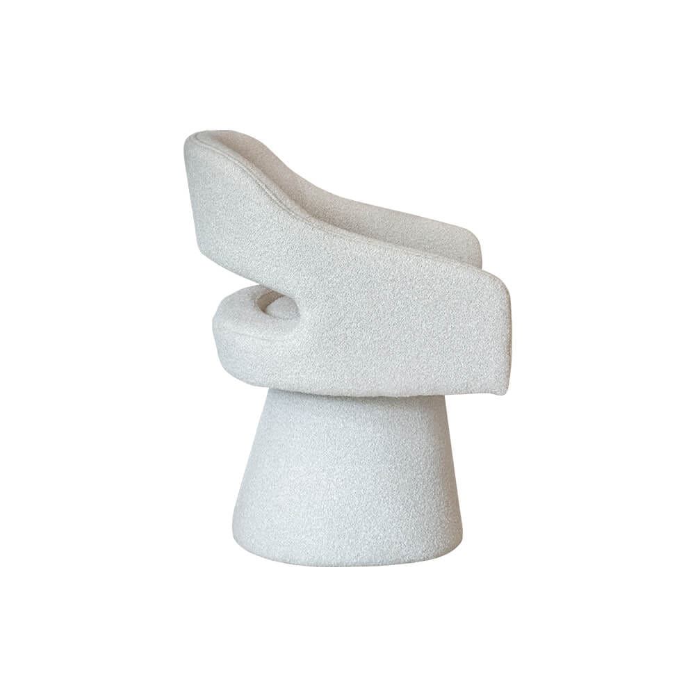 เก้าอี้รับประทานอาหารแบบหมุนได้ CHIC REPUBLIC รุ่น PENDRA สีเบจ_3