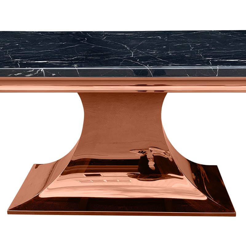 โต๊ะอาหาร CHIC REPUBLIC รุ่น HERNANDEZ-RG/180 MARBLE สีดำ_3