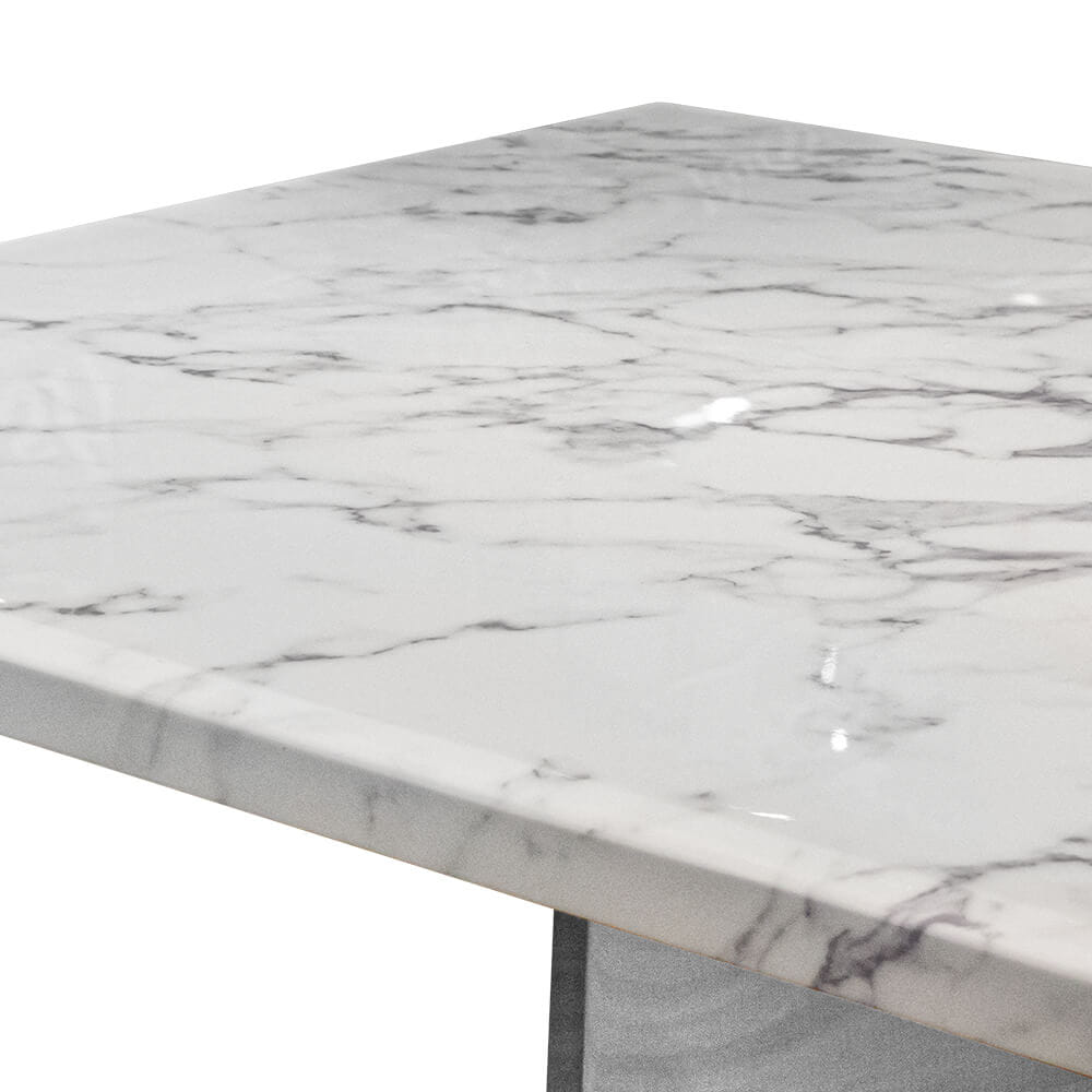 โต๊ะอาหาร CHIC REPUBLIC รุ่น AEOLUS-CH/240 MARBLE สีขาว_3