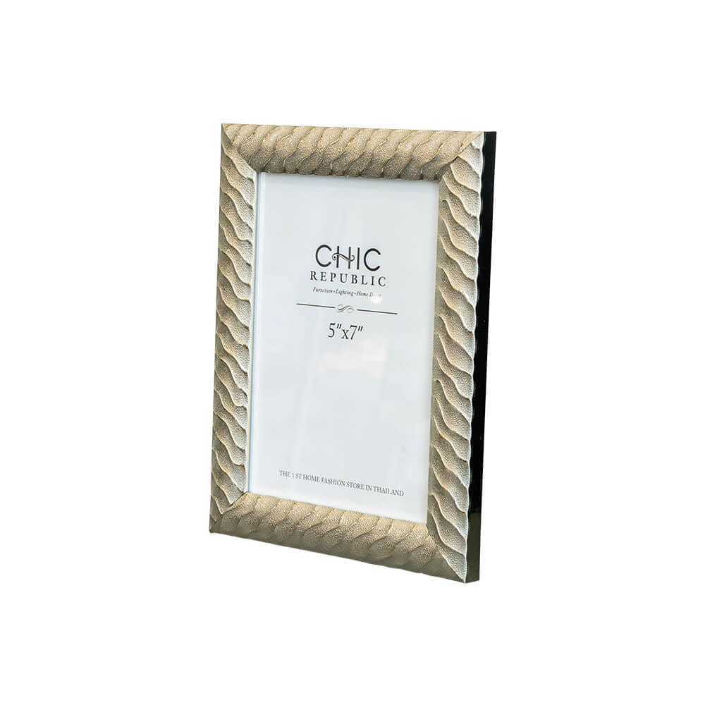 กรอบรูป CHIC REPUBLIC รุ่น YURA/5×7 สีเงิน_3