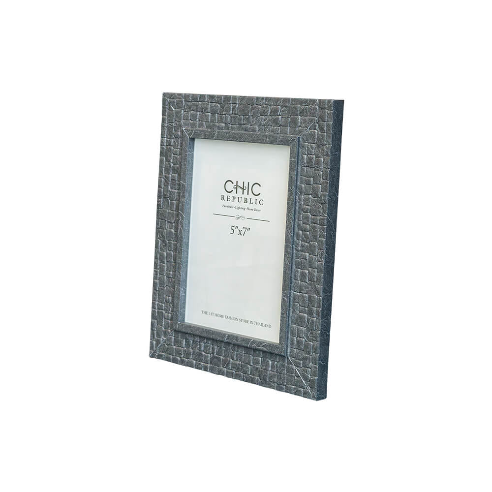 กรอบรูป CHIC REPUBLIC รุ่น BALTIC/5&times;7 สีเทา