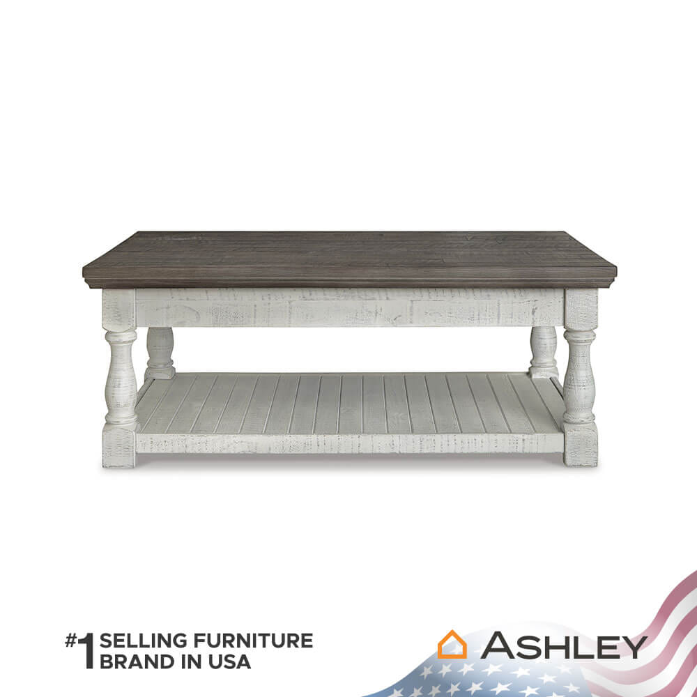 โต๊ะกลาง พร้อมลิฟท์ท็อป ASHLEY FURNITURE HOMESTORE รุ่น HAVALANCE/121 สีขาววินเทจ_3