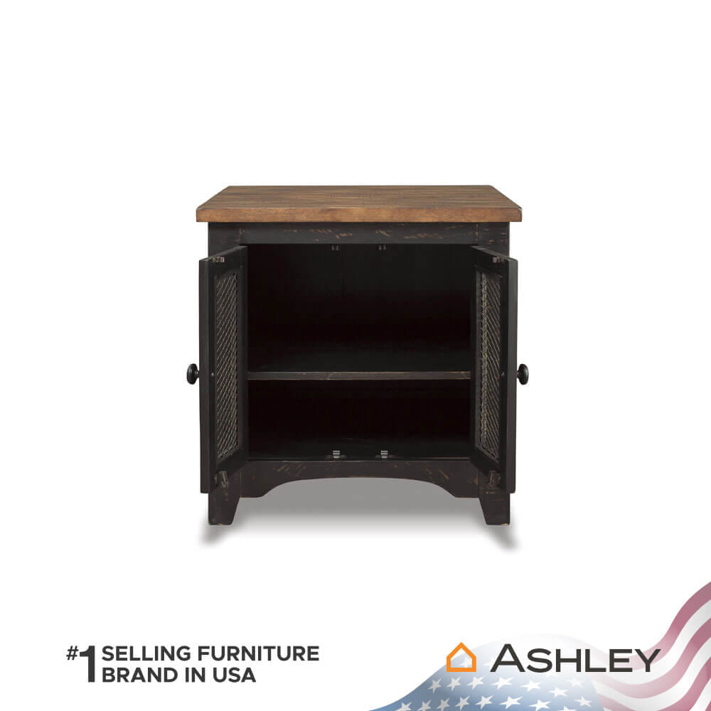 โต๊ะข้าง ASHLEY FURNITURE HOMESTORE รุ่น VALEBECK/61 สีดำ