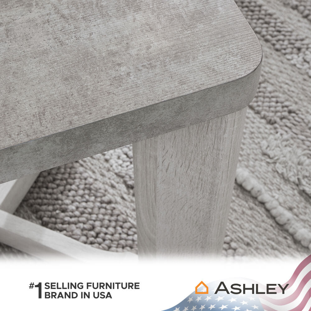 ชุดโต๊ะข้าง ASHLEY FURNITURE HOMESTORE รุ่น GARNILLY/3 สีเทา_3