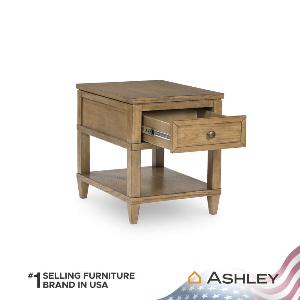 โต๊ะข้าง ASHLEY FURNITURE HOMESTORE รุ่น SHARLANCE/50 สีน้ำตาลอ่อน