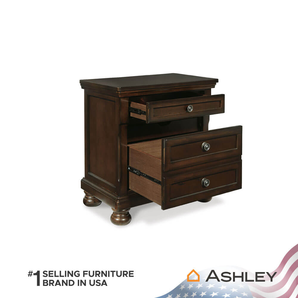 ตู้ข้างเตียง ASHLEY FURNITURE HOMESTORE รุ่น PORTER สีน้ำตาล_3
