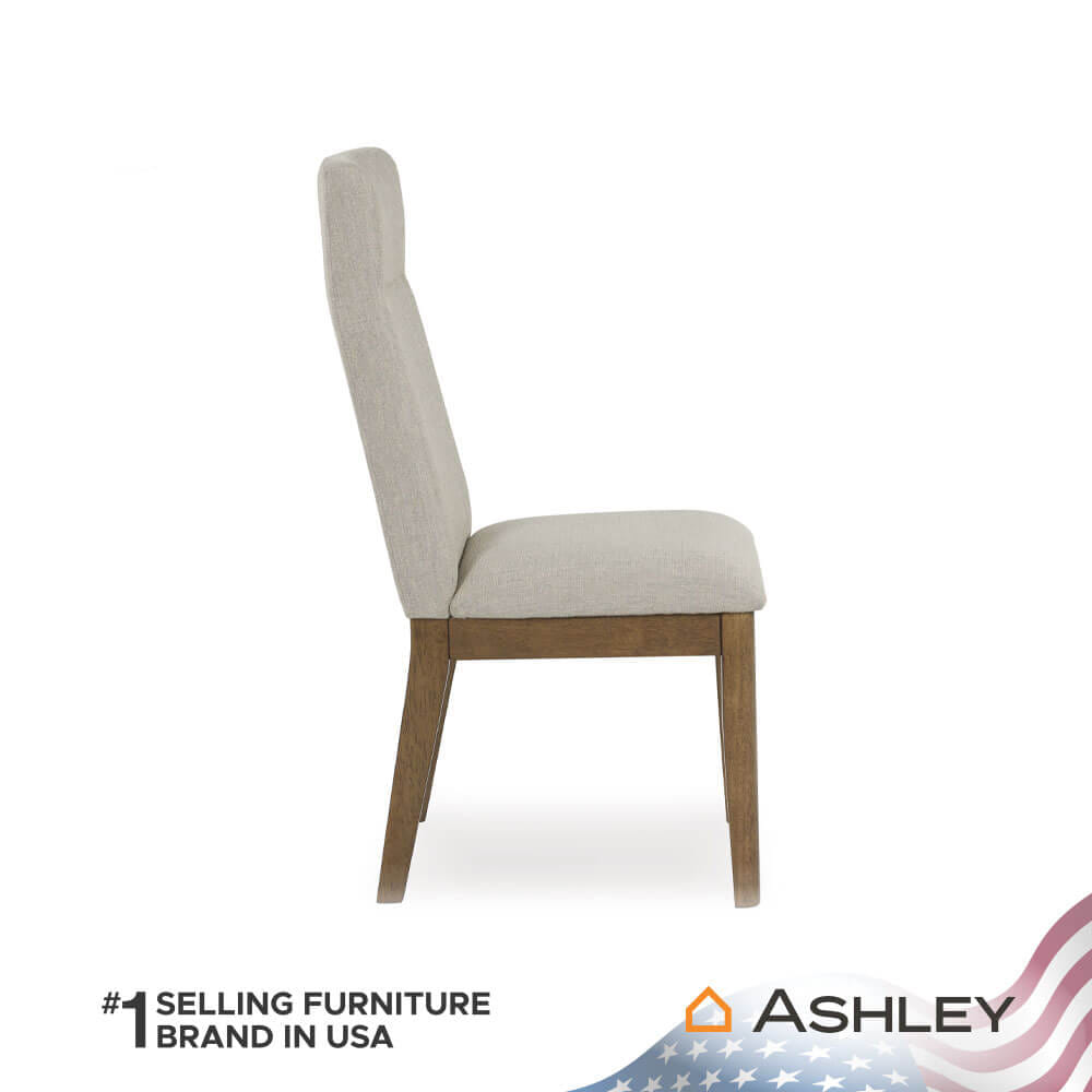 เก้าอี้ทานข้าว ASHLEY FURNITURE HOMESTORE รุ่น ROANHOWE สีเบจ