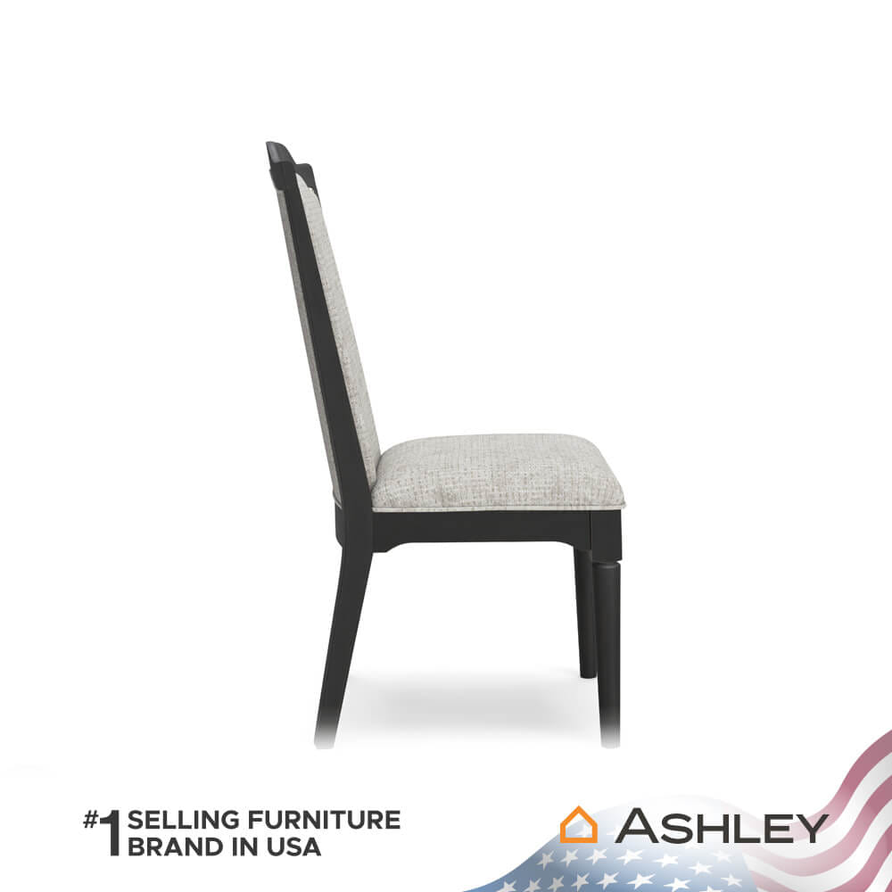 เก้าอี้ทานข้าว ASHLEY FURNITURE HOMESTORE รุ่น WELLTERN สีดำ_3