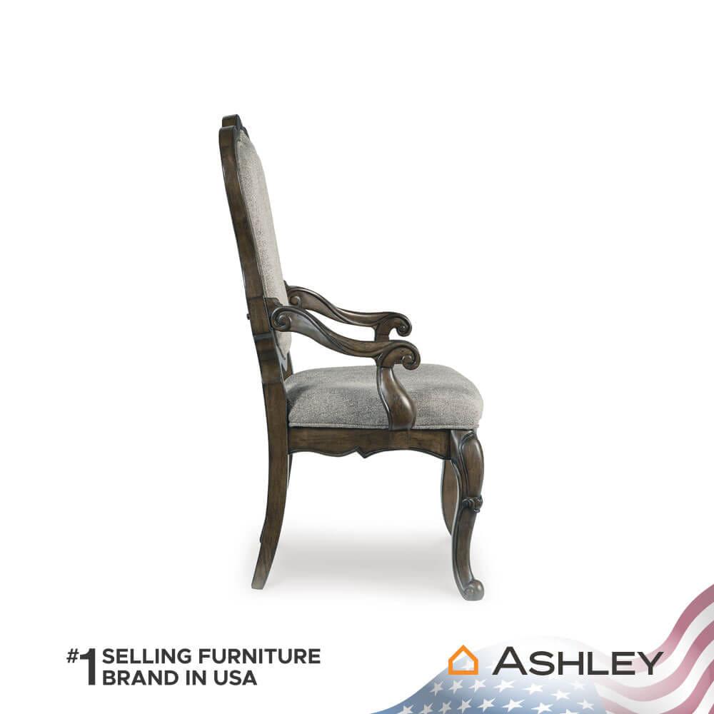 เก้าอี้ทานข้าว ASHLEY FURNITURE HOMESTORE รุ่น MAYLEE/78 สีน้ำตาลเข้ม