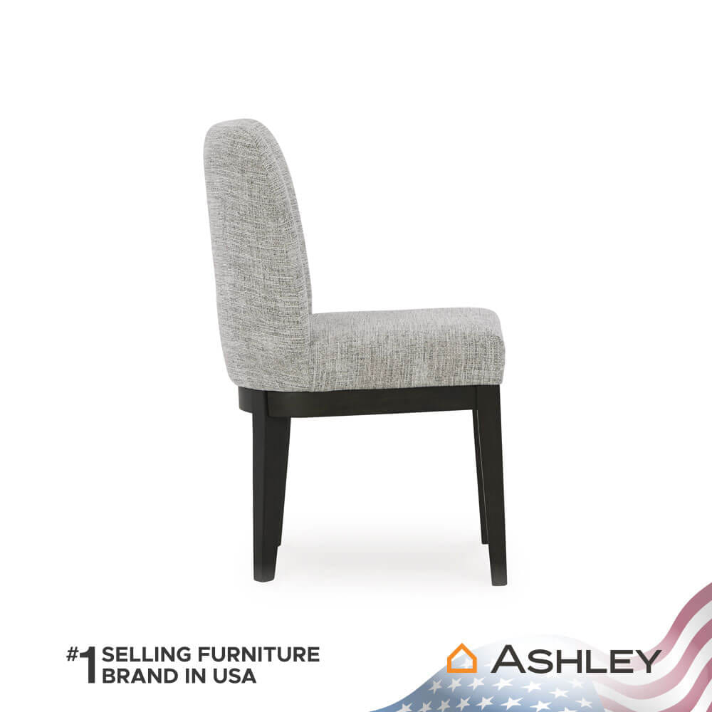 เก้าอี้ทานข้าว ASHLEY FURNITURE HOMESTORE รุ่น BURKHAUS สีน้ำตาลอ่อน_3