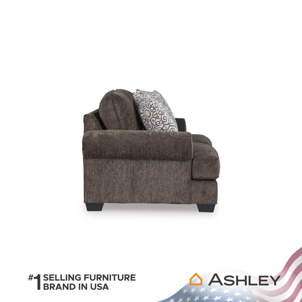 โซฟา 2 ที่นั่ง ASHLEY FURNITURE HOMESTORE รุ่น MONAGHAN-O/2 สีน้ำตาล