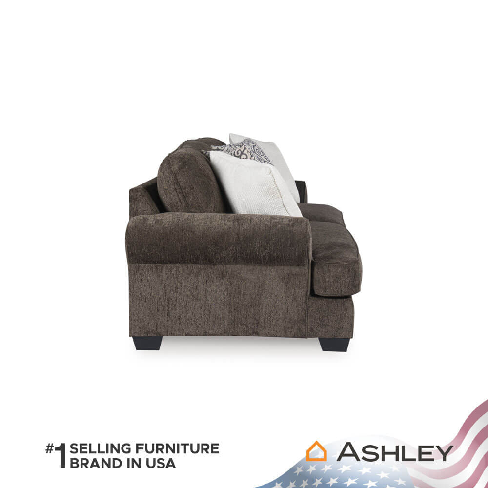โซฟา 3 ที่นั่ง ASHLEY FURNITURE HOMESTORE รุ่น MONAGHAN-O/3 สีน้ำตาล