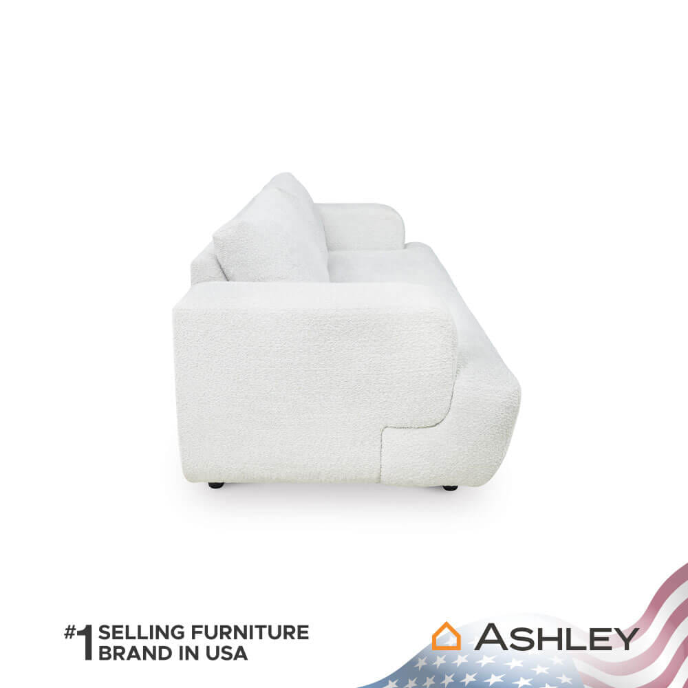 โซฟา 3 ที่นั่ง ASHLEY FURNITURE HOMESTORE รุ่น BRAVESTONE/3 สีเทาอ่อน