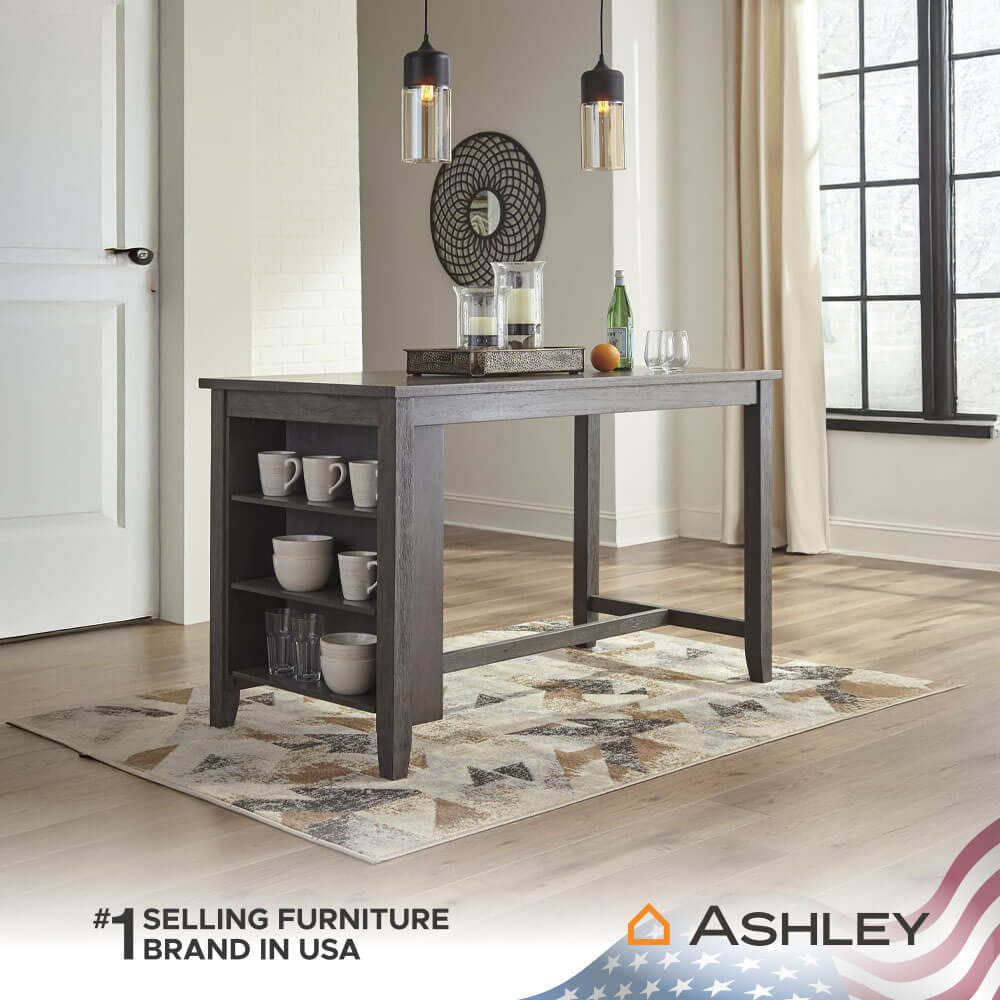 โต๊ะบาร์ ASHLEY FURNITURE HOMESTORE รุ่น CAITBROOK/152 สีน้ำตาลเข้ม