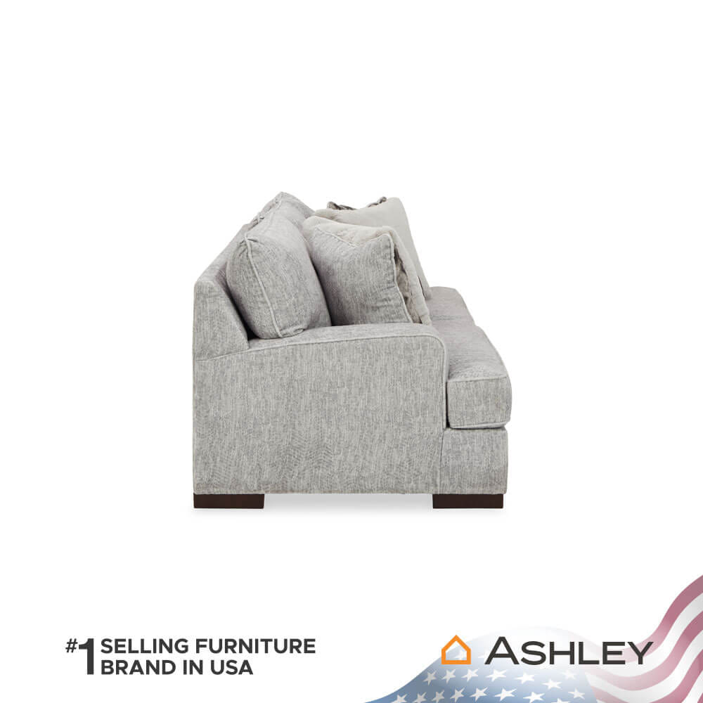 โซฟา 3 ที่นั่ง ASHLEY FURNITURE HOMESTORE รุ่น MERCADO/3 สีเทาอ่อน
