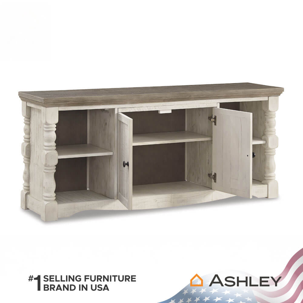 ตู้วางทีวี ASHLEY FURNITURE HOMESTORE รุ่น HAVALANCE/170 สีขาววินเทจ
