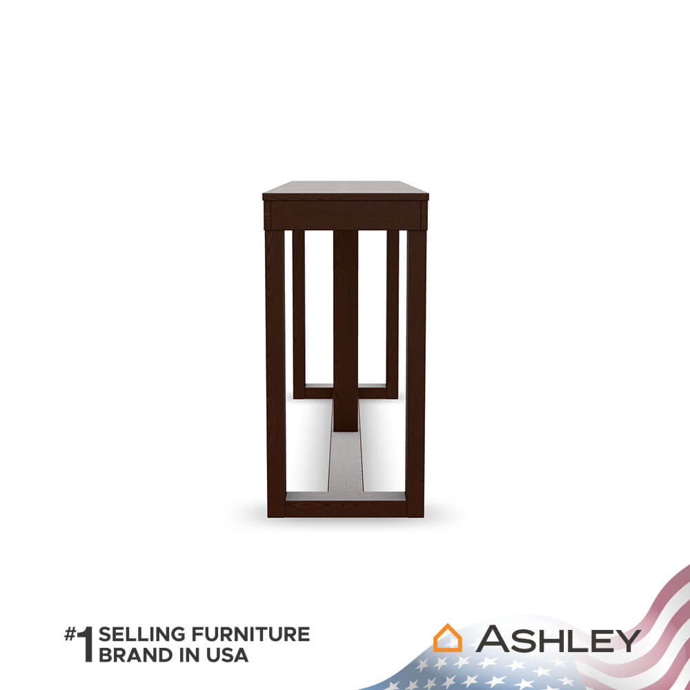 โต๊ะคอนโซล ASHLEY FURNITURE HOMESTORE รุ่น WATSON/163 สีน้ำตาลเข้ม