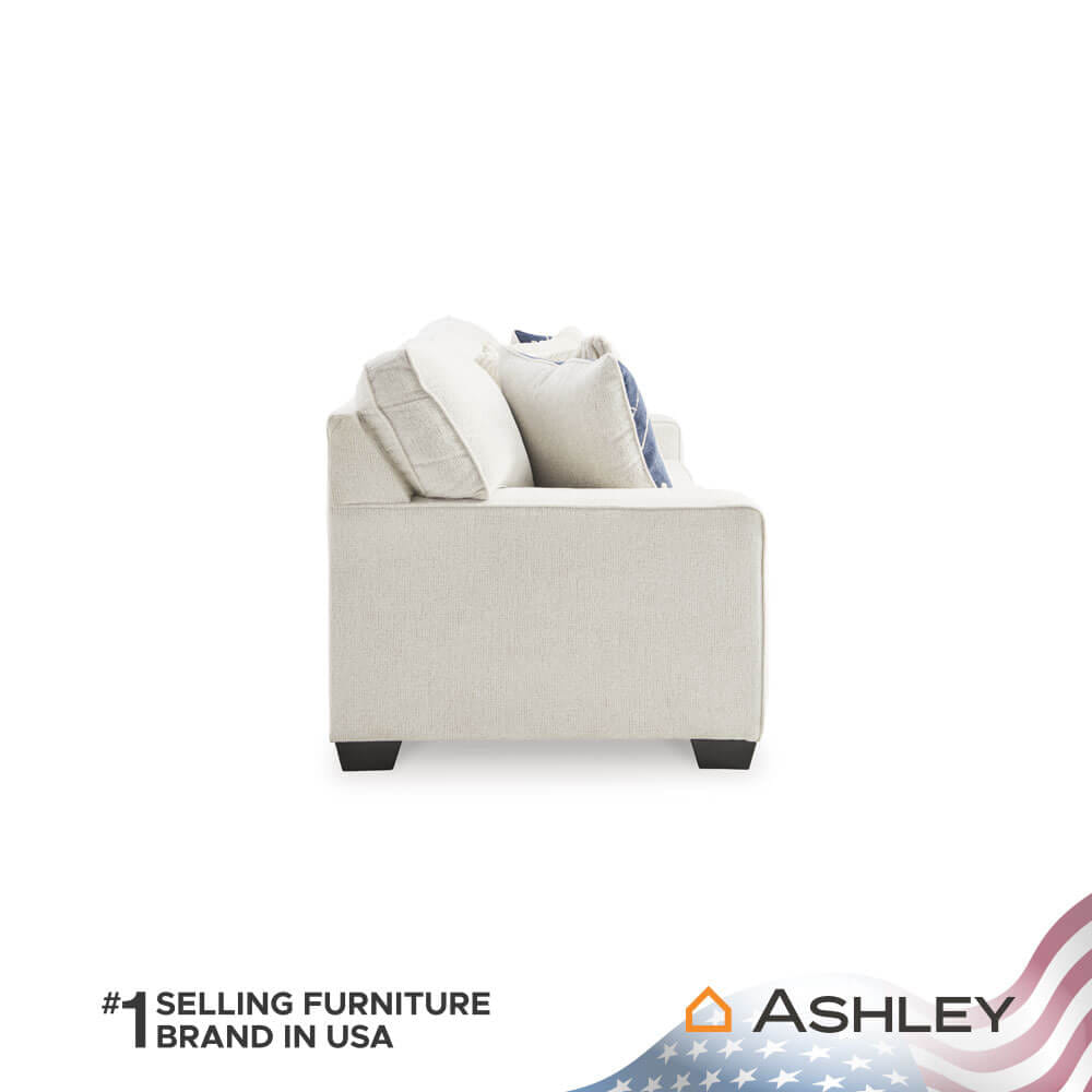โซฟาเบด 3 ที่นั่ง ASHLEY FURNITURE HOMESTORE รุ่น PADOVA/3 สีโซฟาสีครีม/ขาสีดำ