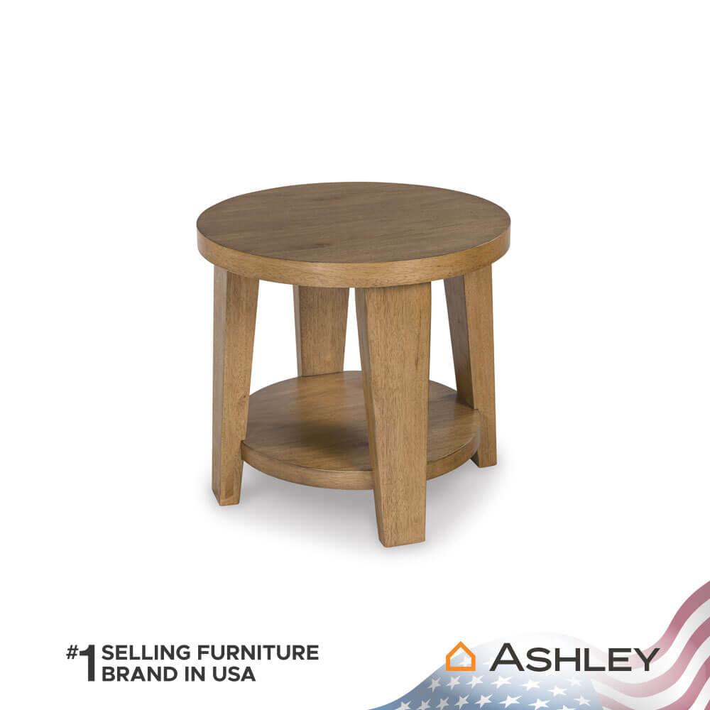 โต๊ะข้าง ASHLEY FURNITURE HOMESTORE รุ่น KRISTILAND/66 สีน้ำตาลอ่อน