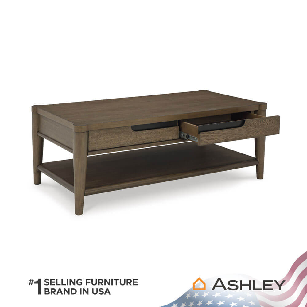 โต๊ะกลาง ASHLEY FURNITURE HOMESTORE รุ่น ROANHOWE/127 สีน้ำตาล