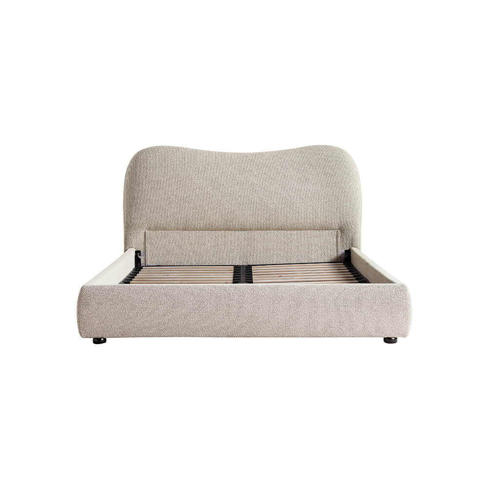 เตียง 5 ฟุต CHIC REPUBLIC รุ่น AGORA/150 สีน้ำตาลอ่อน_4