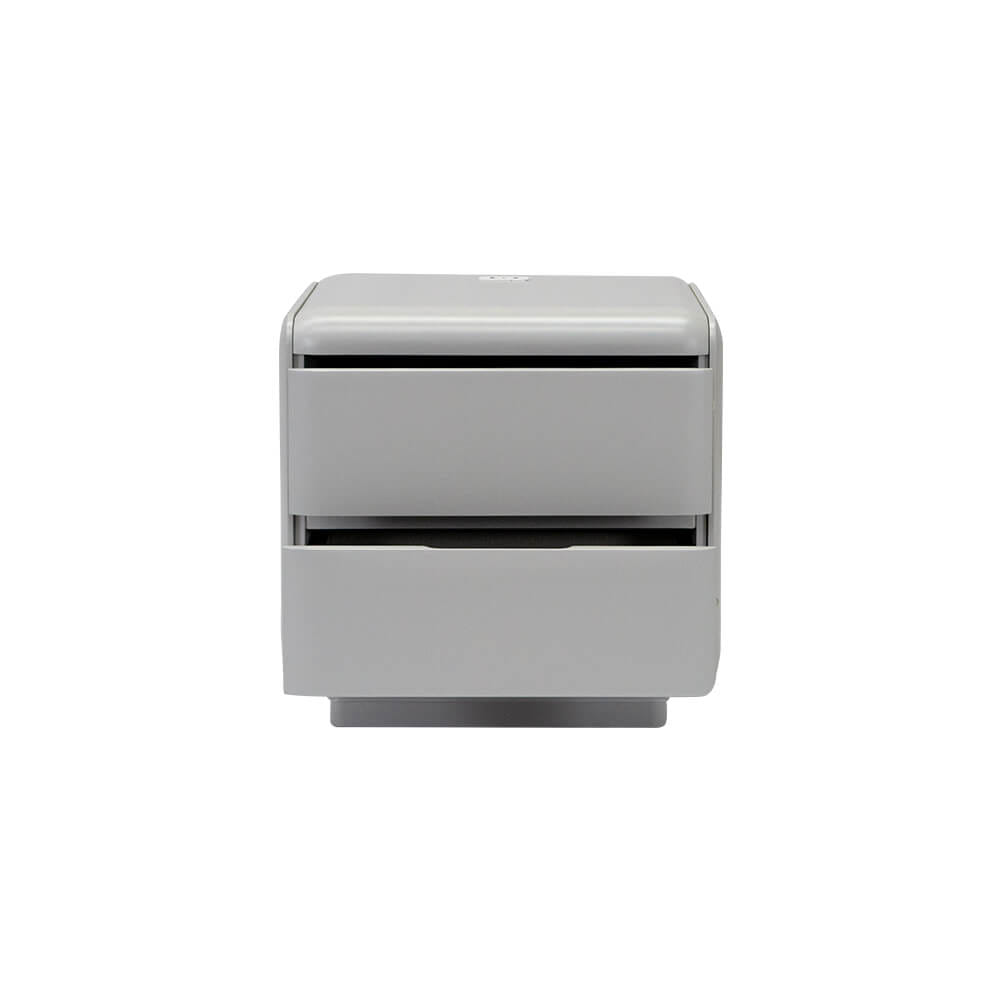 ตู้ข้างเตียงพร้อม USB และไฟส่องสว่าง CHIC REPUBLIC รุ่น TRELLO สีเทาอ่อน_4