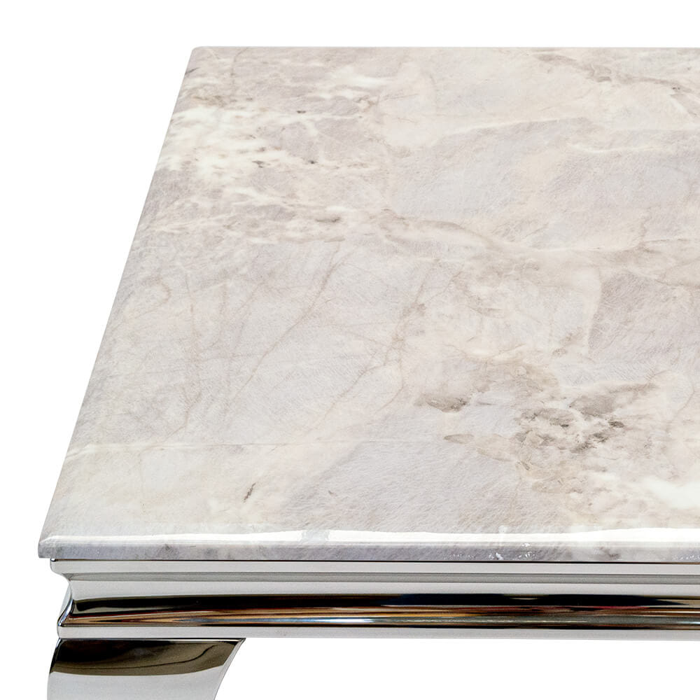 โต๊ะกลาง CHIC REPUBLIC รุ่น SANTIAGO-CH/130 MARBLE สีเทาอ่อน_4