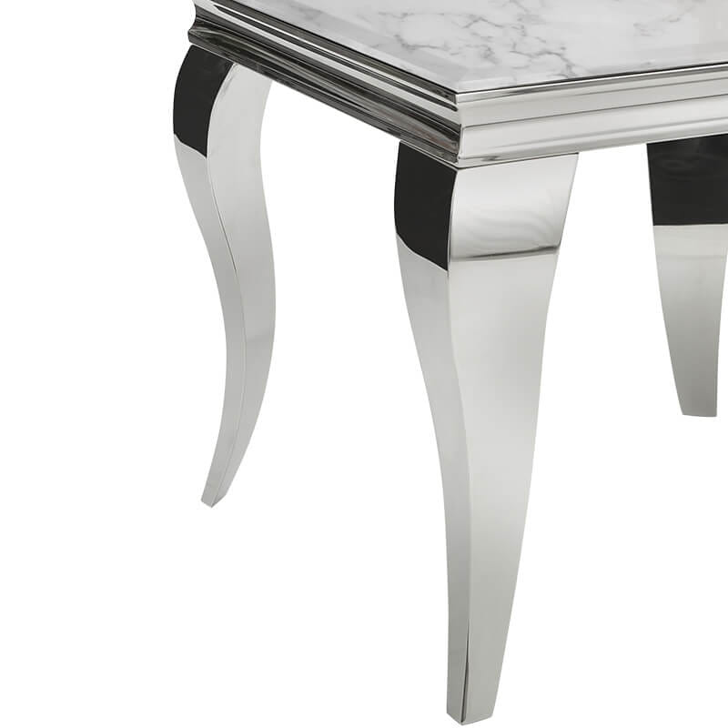 โต๊ะข้าง CHIC REPUBLIC รุ่น SANTIAGO-CH/60 MARBLE สีขาว_4