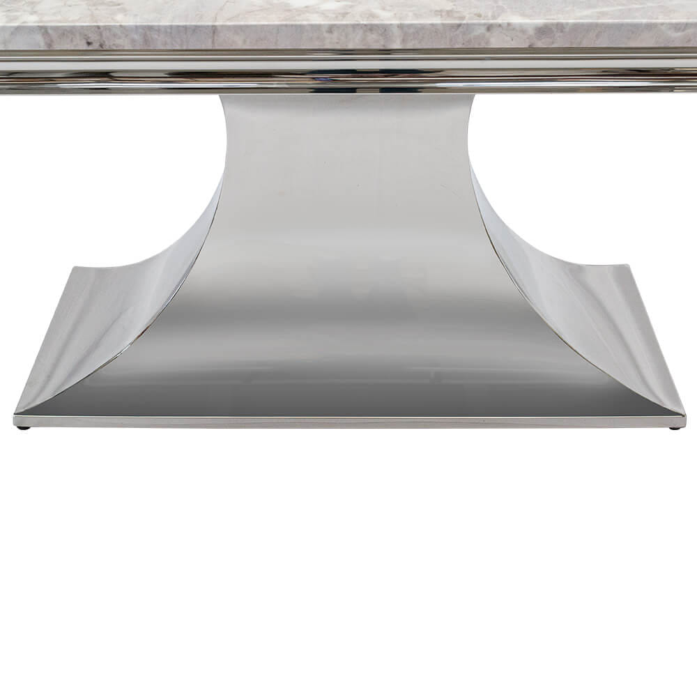 โต๊ะอาหาร CHIC REPUBLIC รุ่น HERNANDEZ-CH/180 MARBLE สีเทาอ่อน_4