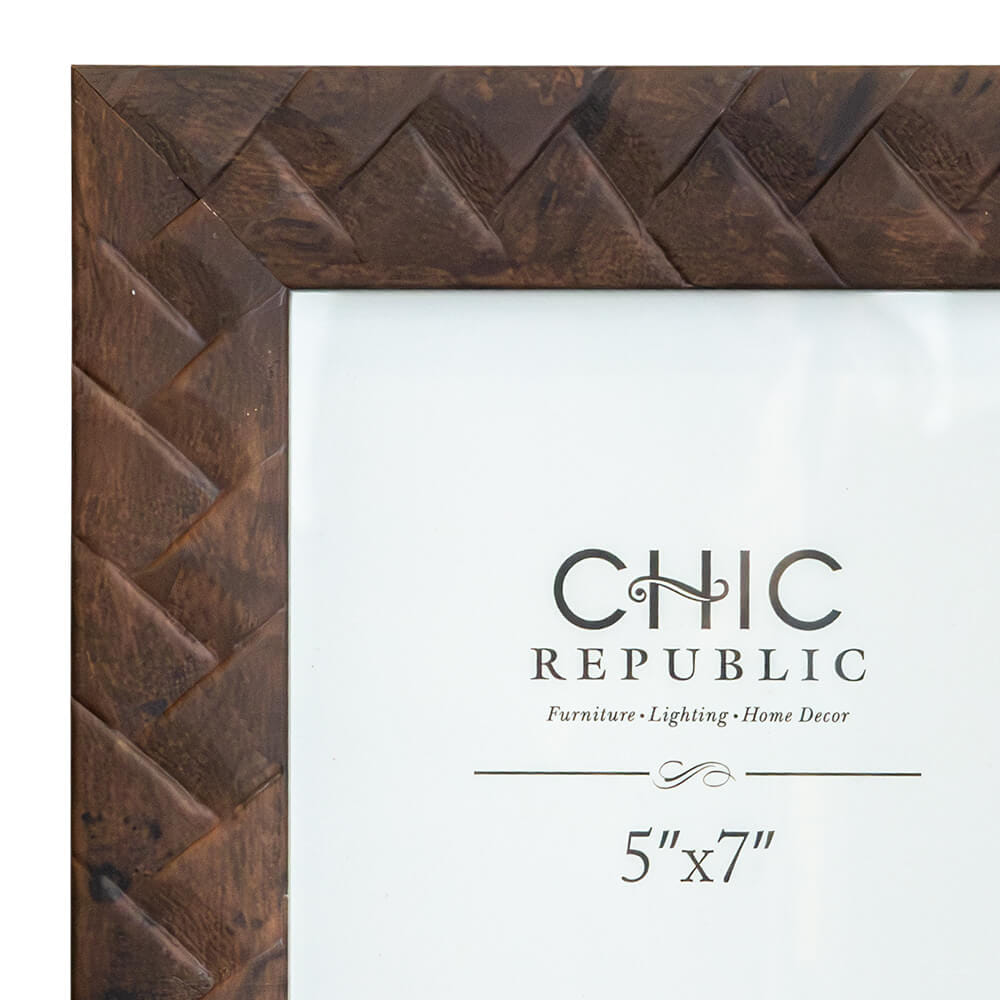 กรอบรูป CHIC REPUBLIC รุ่น BRICE/5×7 สีน้ำตาล_4