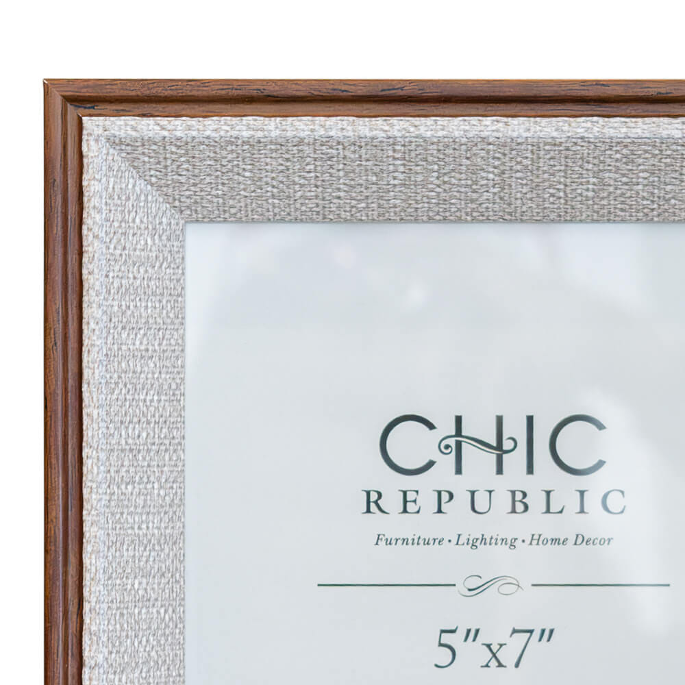 กรอบรูป CHIC REPUBLIC รุ่น AMES/5&times;7 สีเบจ