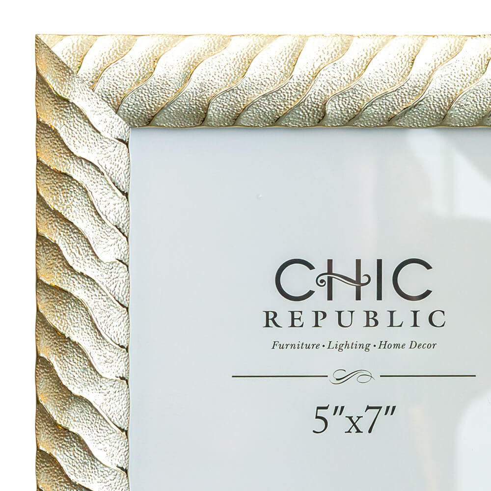 กรอบรูป CHIC REPUBLIC รุ่น YURA/5×7 สีเงิน_4