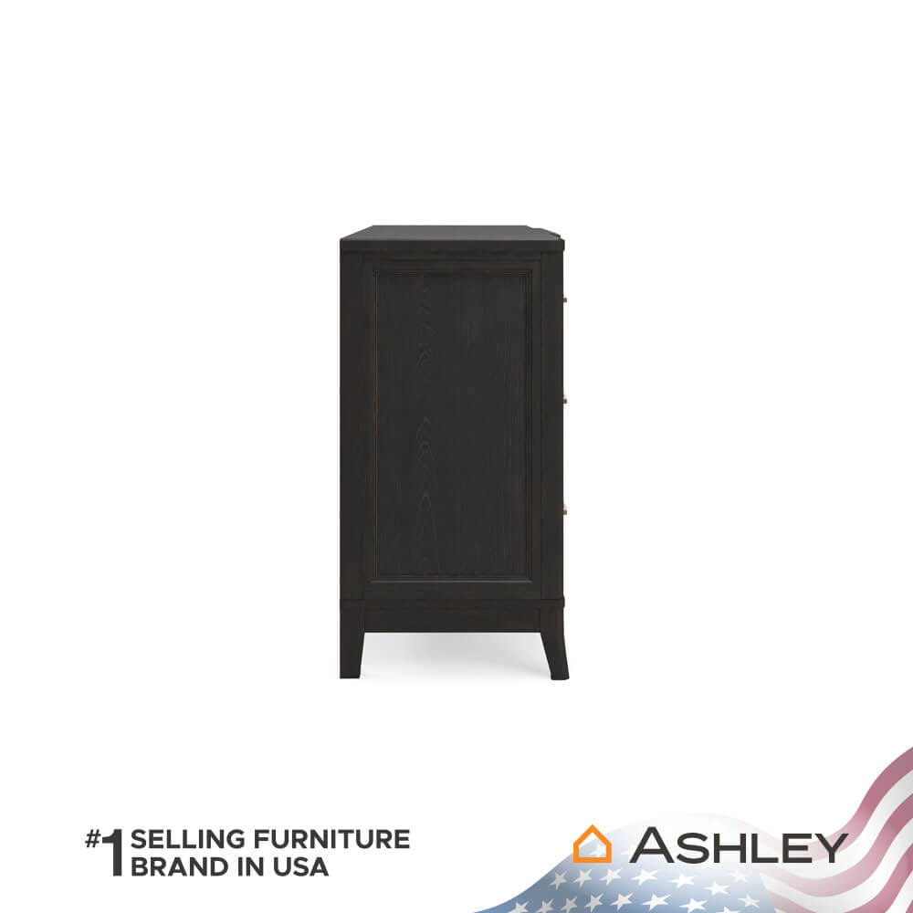 ตู้ลิ้นชัก 9 ลิ้นชัก ASHLEY FURNITURE HOMESTORE รุ่น WELLTERN/167 สีดำ