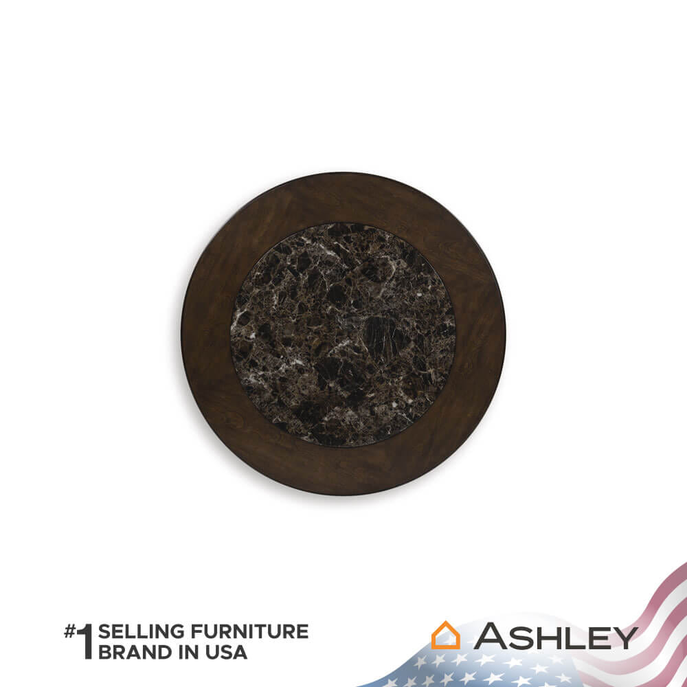 โต๊ะกลาง ASHLEY FURNITURE HOMESTORE รุ่น FRALLYN/106 สีน้ำตาลเข้ม_4