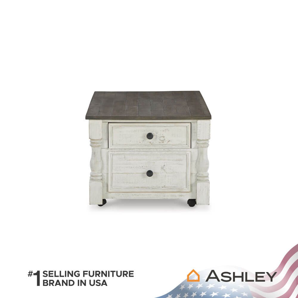 โต๊ะกลาง พร้อมลิฟท์ท็อป ASHLEY FURNITURE HOMESTORE รุ่น HAVALANCE/116 สีขาววินเทจ_4
