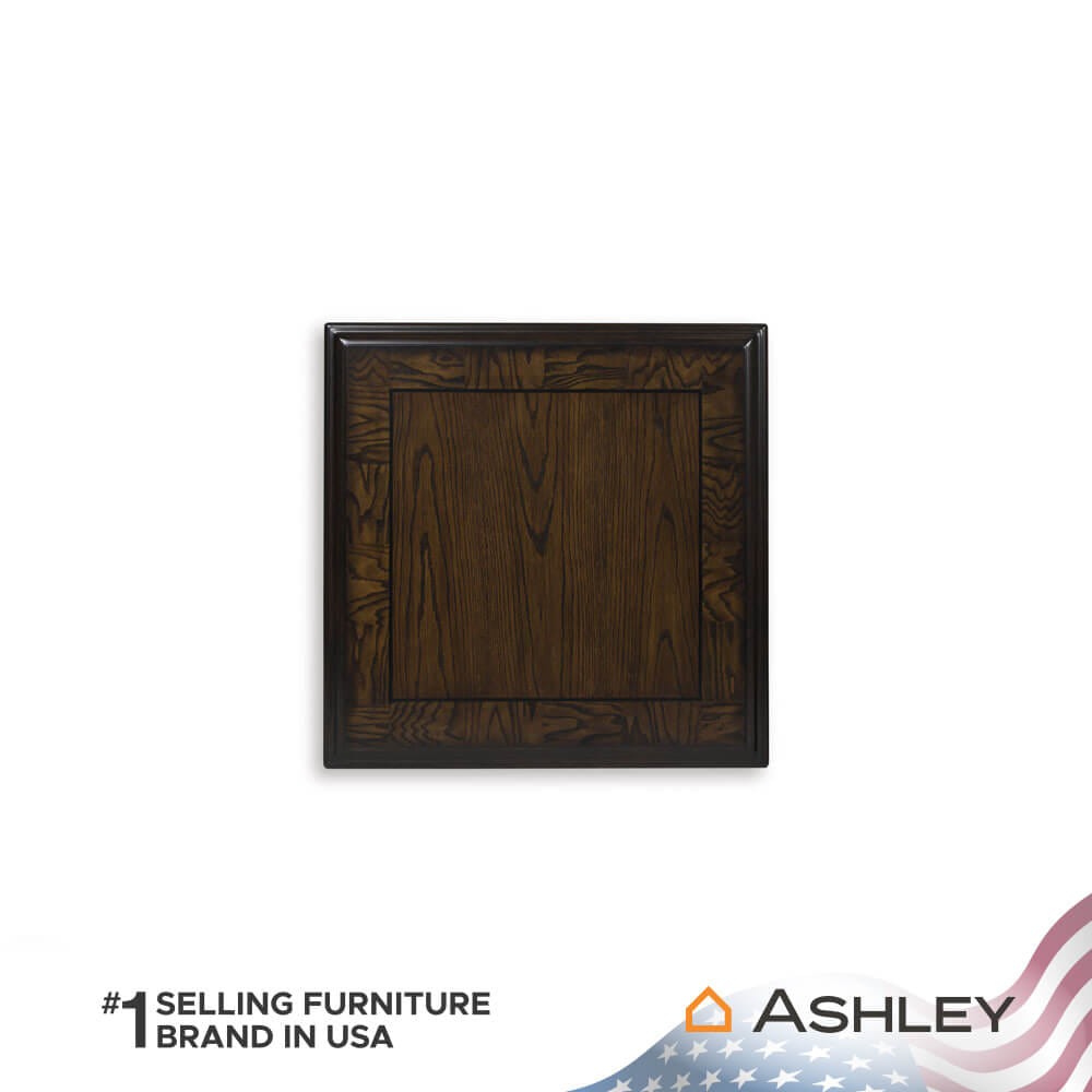 โต๊ะข้าง ASHLEY FURNITURE HOMESTORE รุ่น MAYLEE/70 ขนาด 70 ซม. สีน้ำตาลเข้ม
