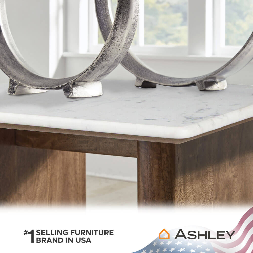 โต๊ะข้าง ASHLEY FURNITURE HOMESTORE รุ่น ISANTI/58 สีขาว_4