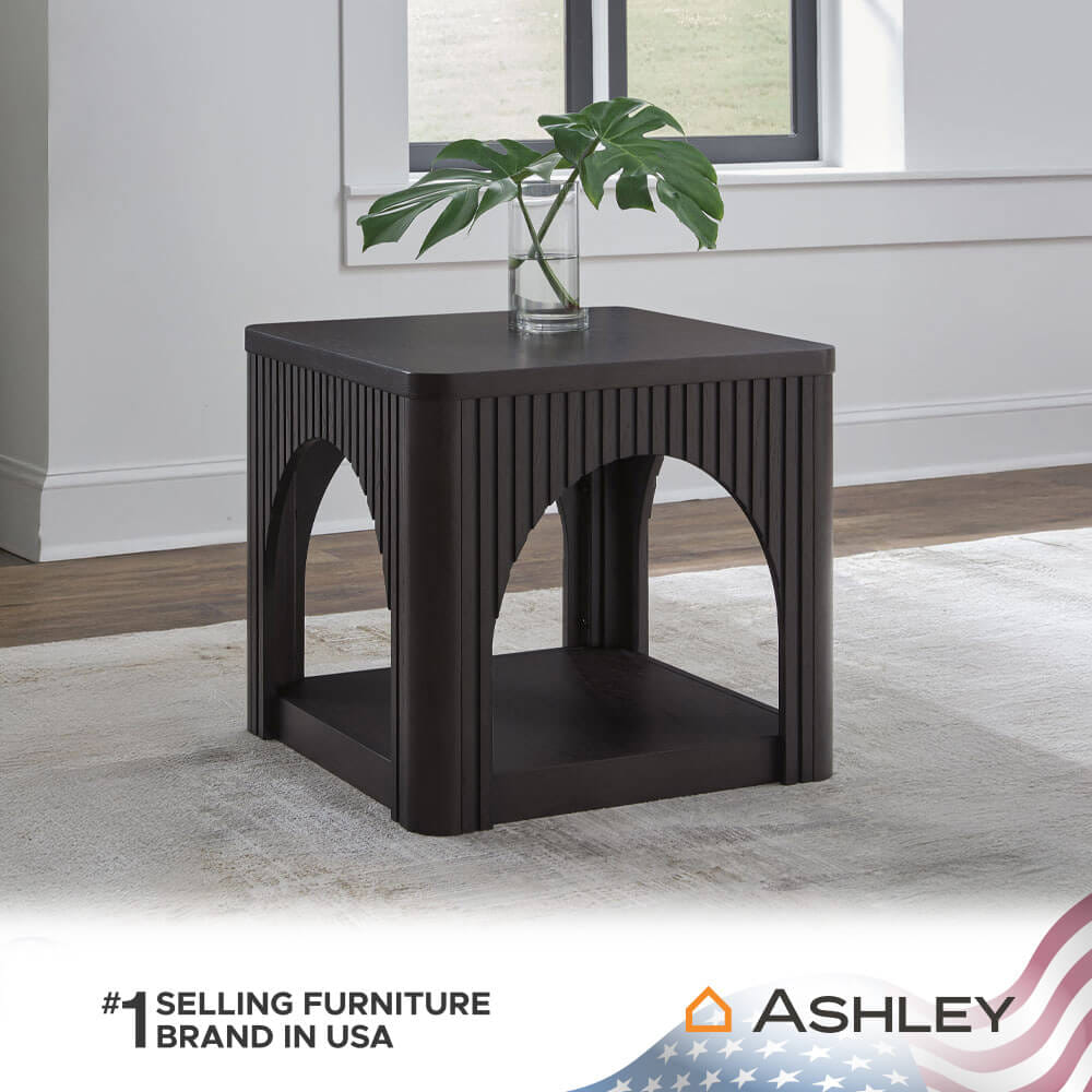 โต๊ะข้าง ASHLEY FURNITURE HOMESTORE รุ่น YELLINK/61 สีดำ_4