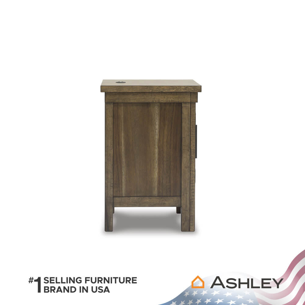 โต๊ะข้าง ASHLEY FURNITURE HOMESTORE รุ่น MORIVILLE/35 สีน้ำตาล_4