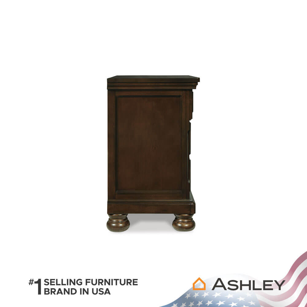 ตู้ข้างเตียง ASHLEY FURNITURE HOMESTORE รุ่น PORTER สีน้ำตาล_4