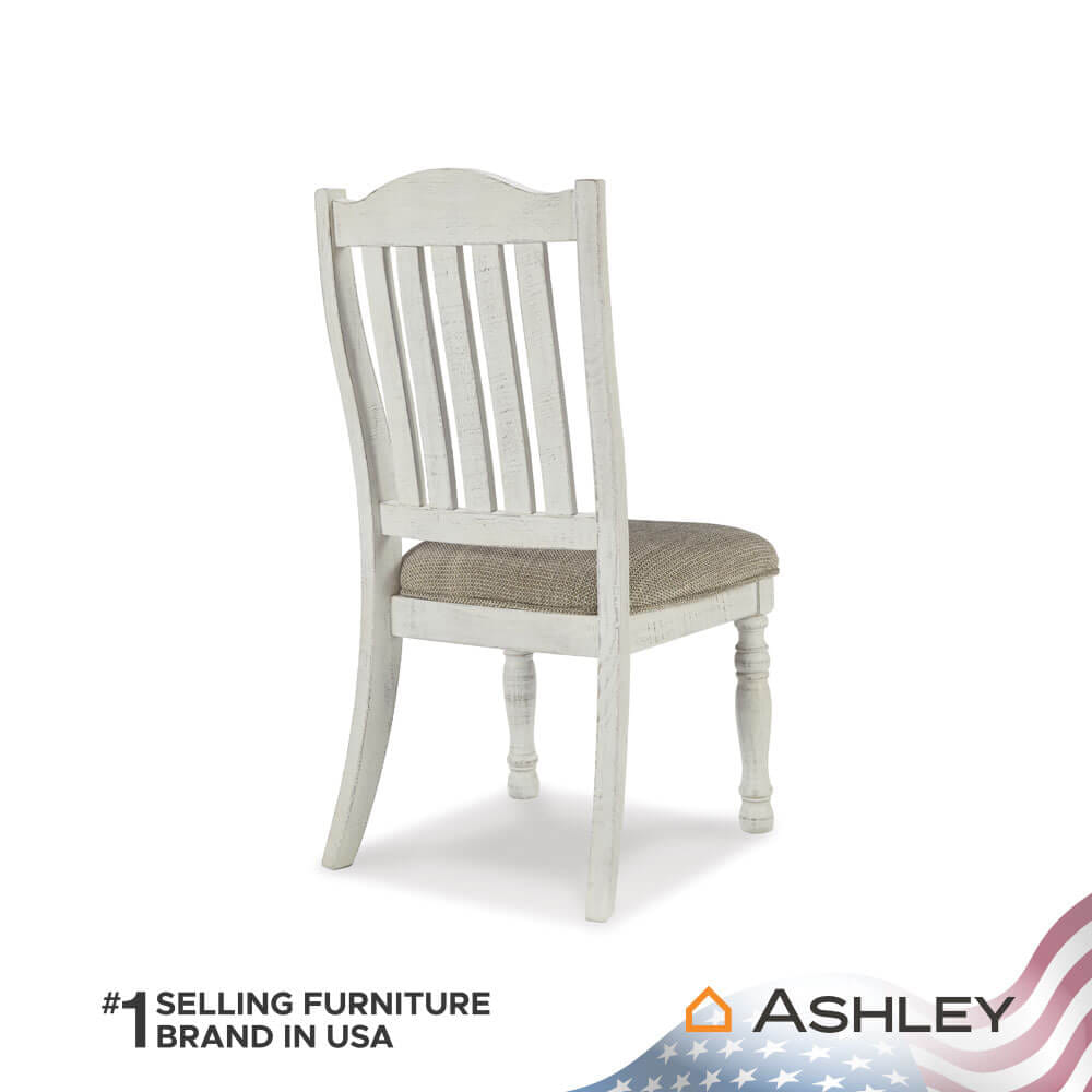 เก้าอี้ทานข้าว ASHLEY FURNITURE HOMESTORE รุ่น HAVALANCE สีขาววินเทจ_4