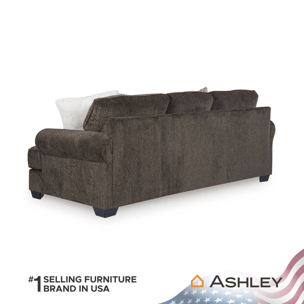 โซฟา 3 ที่นั่ง ASHLEY FURNITURE HOMESTORE รุ่น MONAGHAN-O/3 สีน้ำตาล