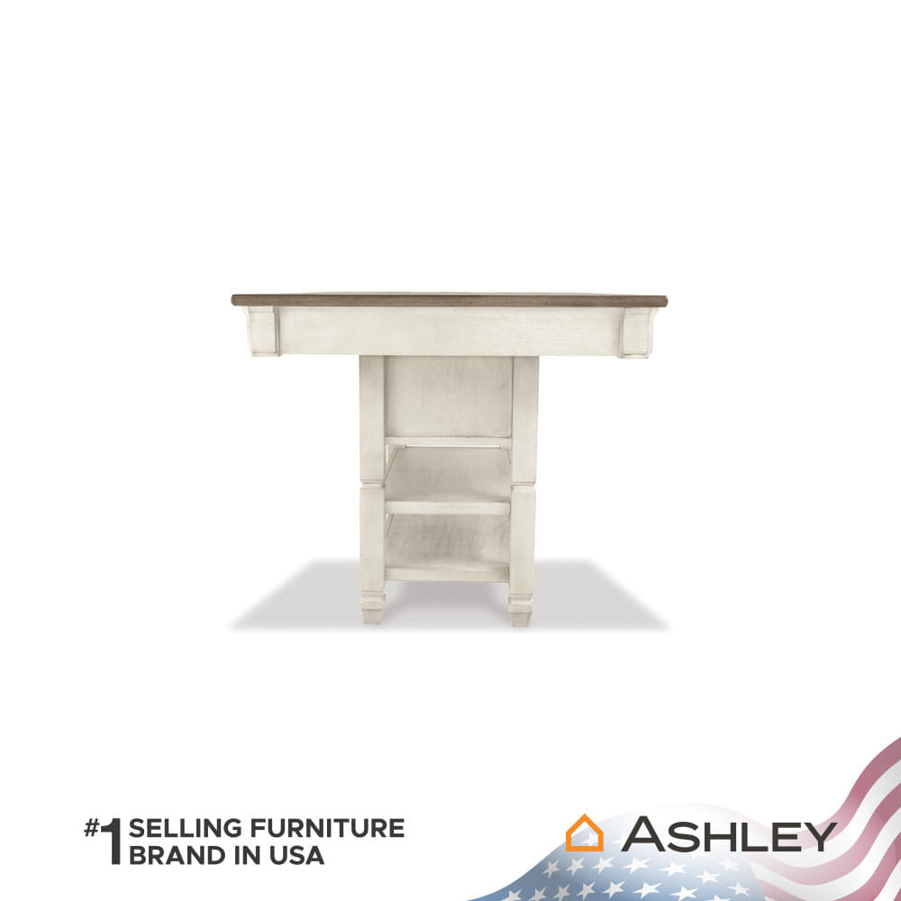 โต๊ะบาร์ ASHLEY FURNITURE HOMESTORE รุ่น BOLANBURG/101 สีขาววินเทจ