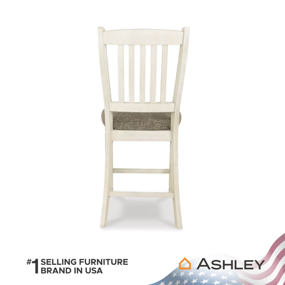 เก้าอี้บาร์ ASHLEY FURNITURE HOMESTORE รุ่น BOLANBURG สีขาววินเทจ