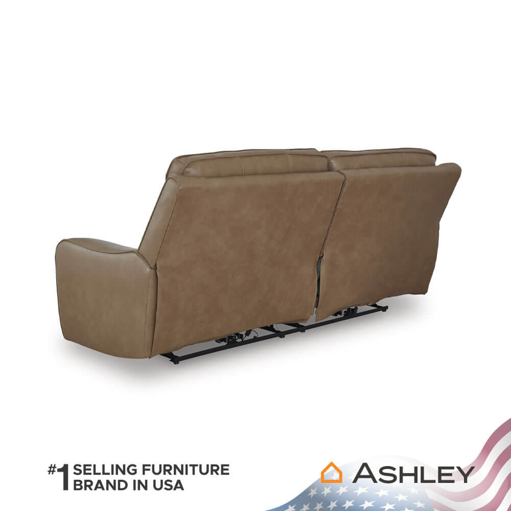 โซฟาปรับเอนนอนไฟฟ้า, 2 ที่นั่ง ASHLEY FURNITURE HOMESTORE รุ่น SILVERBROOKE/2RRM สีน้ำตาล