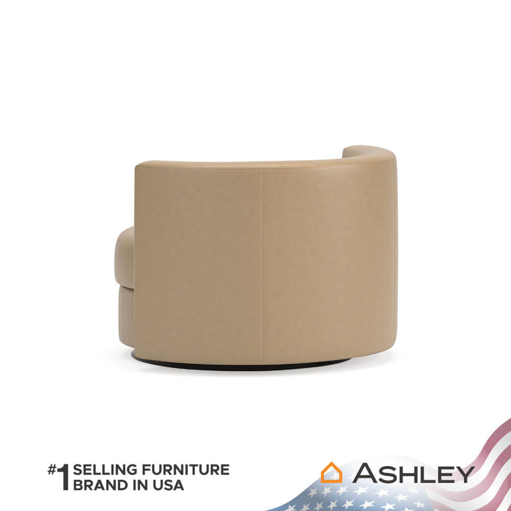 โซฟาหมุนได้ 1 ที่นั่ง ASHLEY FURNITURE HOMESTORE รุ่น PADOVA-O/1 สีน้ำตาล